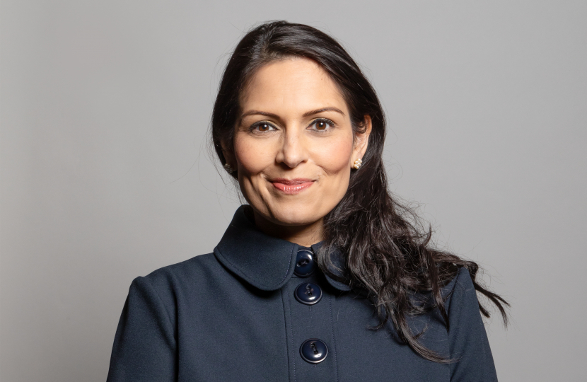 The Rt Hon Priti Patel 